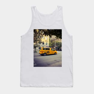 Manhattan Street Yellow Cab NYC Tank Top